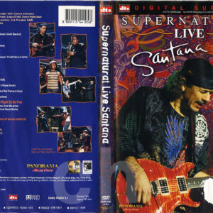 0001 DVD Santana Supernatural Live DVD, 2000