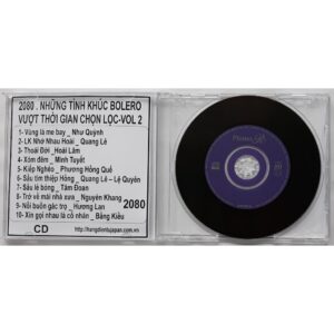 Bộ 4 CD Bolero Tình khúc vượt thời gian ( 2079 - 2082 )
