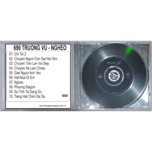 Bộ 4 CD ca sĩ Trường Vũ ( 690 - 1669 )