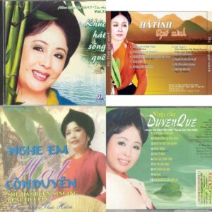 Bộ 4 CD (combo 3 ) ca sĩ Thu Hiên âm thanh chất lượng cao