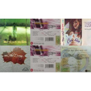 Bộ 6 CD Tình khúc nhạc sĩ Phú Quang chất lượng cao-chưa có danh sách