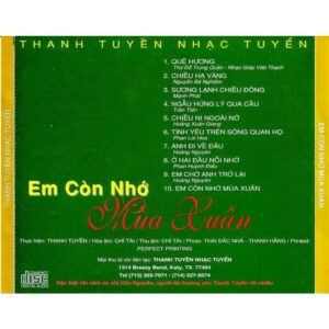 Combo6 gồm 4 Cd nhạc Xuân (575 - 636)