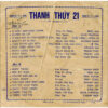 1029 CD  THANH THÚY 21- CD PRE 75 chất lượng cao