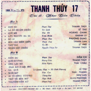 1032A THANH THUY 17 - CD PRE 75 ( 2 CD )