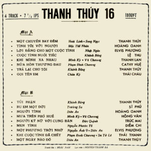 1033A THANH THUY 16 - CD PRE 75 ( 2 CD )