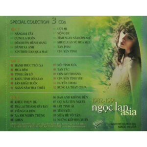 1211. ASIA 161 - NGOC LAN 1982-1991 - SPECIAL COLLECTION - CD 03