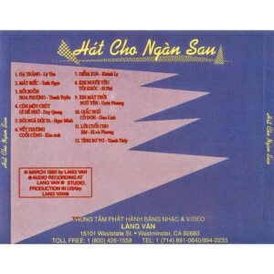 171.HAT CHO NGAN SAU - LANG VAN 1992