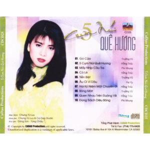 2117. CDCD025 - Truong Vu- Phi Nhung- Hong Truc - Nam Cum Nui Que Huong