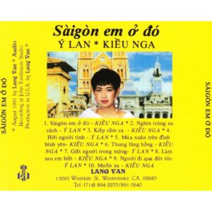 482. LANG VAN CD - 100 SAI GON EM O DO (Y LAN & KIEU NGA)