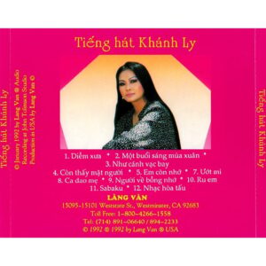 487 LANG VAN CD - 105 UOT MI (KHANH LY)