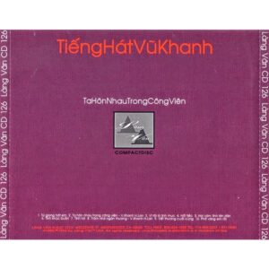 507. LANG VAN CD - 126 TA HON NHAU TRONG CONG VIEN (VU KHANH)