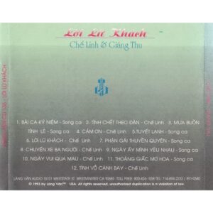 516. LANG VAN CD - 136 LOI LU KHACH (CHE LINH & GIANG THU)