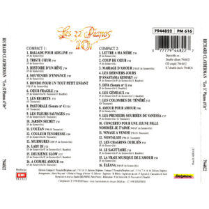 845A RICHARD CLAYDERMAN - LES 32 PIANOS DOR
