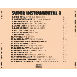 0927 CD VOL 3_SUPER INSTRUMENTAL chất lượng cao