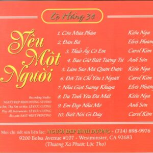 2609.NDBD LHCD034 Yeu mot nguoi