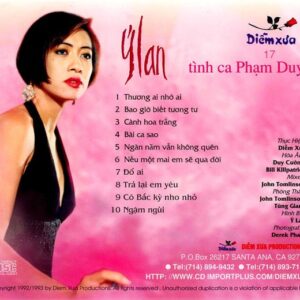 2788.DXCD017 - Y Lan - Tinh ca Pham Duy - Ngan nam van khong quen