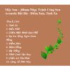 3006.Moc San Album Nhac Trinh Cong Son Acoustic Bat Hu Diem Xua Tinh Xa