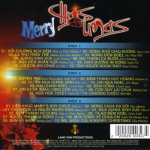 645 LANG VAN CD - 327 MERRY CHRISTMAS CD2