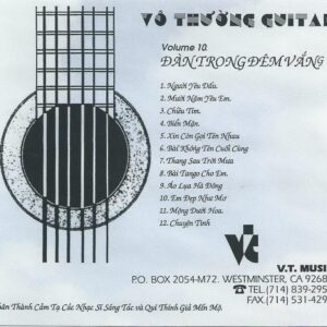 3296. Vo Thuong Guitar Vol 10 Dan Trong Dem Vang