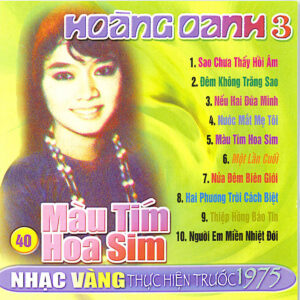 3552. NVCD 040 - Hoang Oanh - Mau Tim Hoa Sim